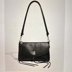 Rebecca Minkoff Darren Top Zip Leather Crossbody